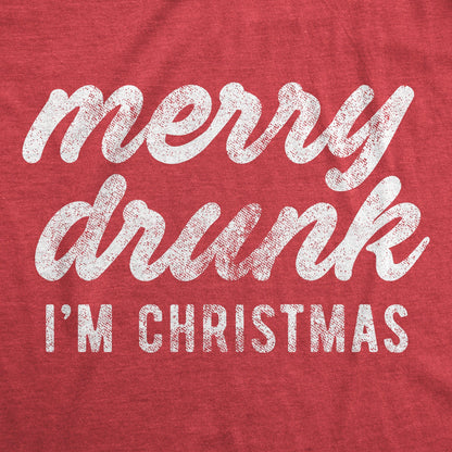 Funny Shirts, Christmas Tshirts, Funny Family Shirt, Merry Drunk, I'm Christmas, Funny Family Drinking Shirts, Christmas Gifts