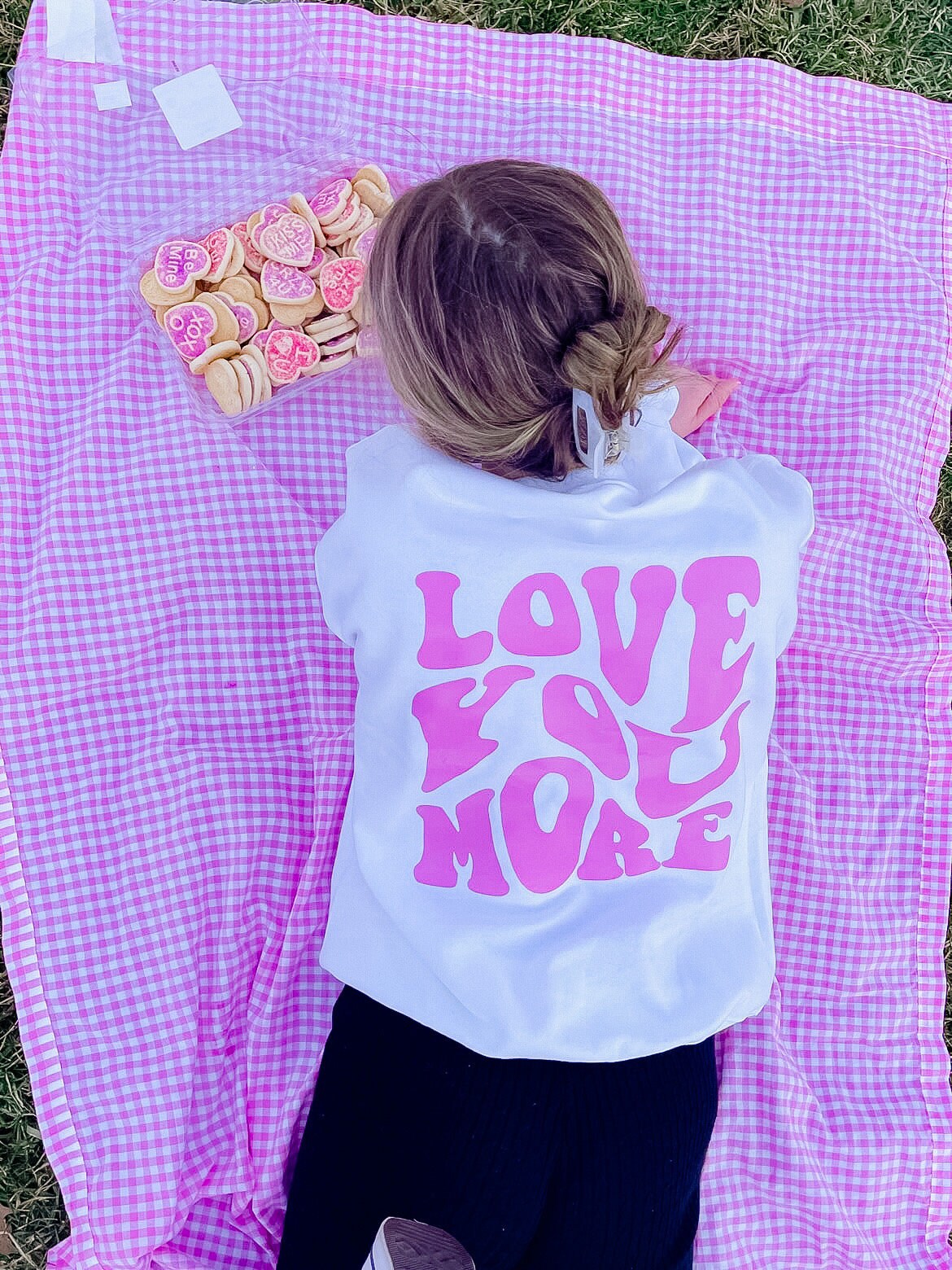 Love you more crewneck | positive crew | Trendy crewneck | crewneck sweatshirt | Loved Hoodie | Pinterest hoodie | Instagram crewneck