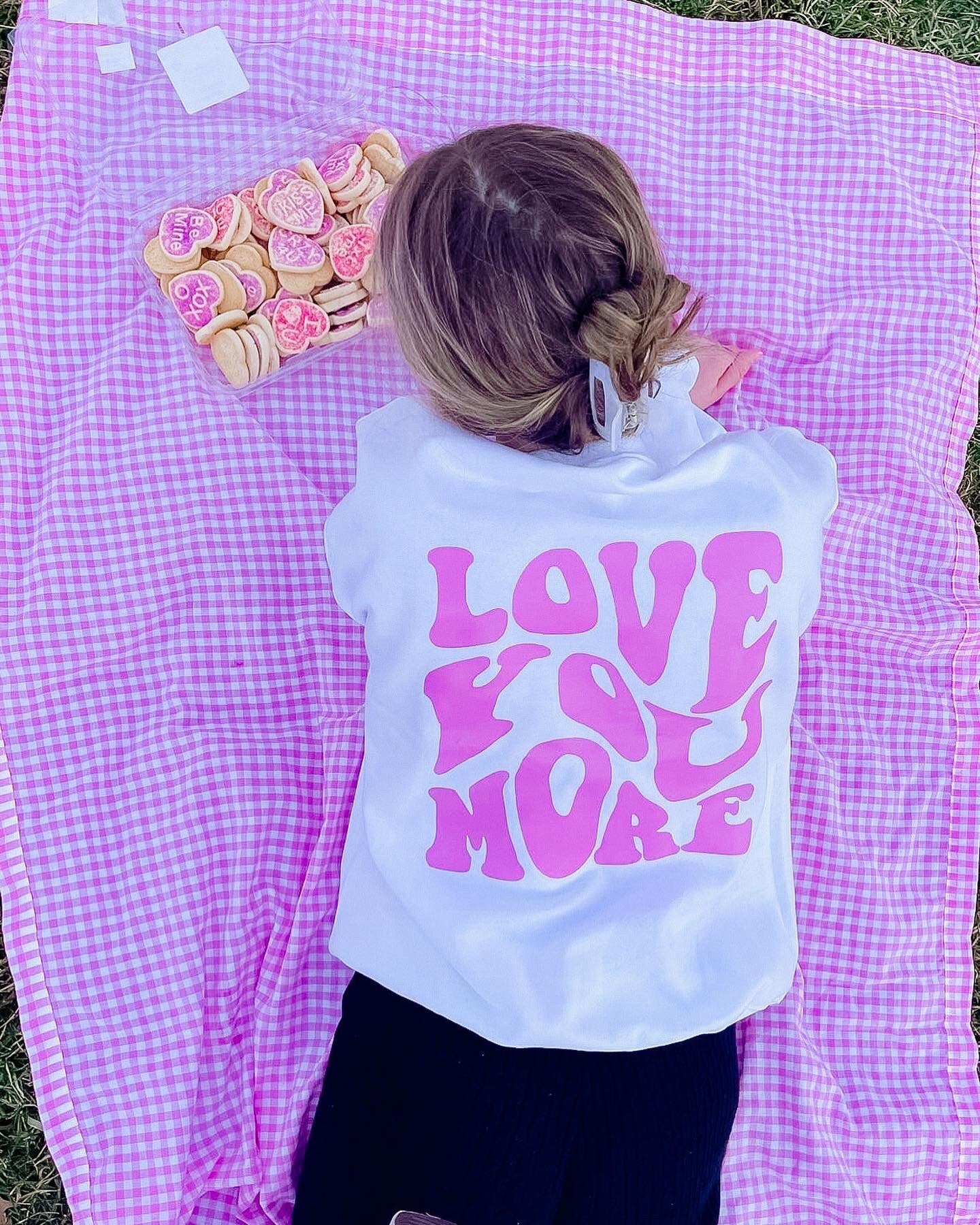 Love you more crewneck | positive crew | Trendy crewneck | crewneck sweatshirt | Loved Hoodie | Pinterest hoodie | Instagram crewneck