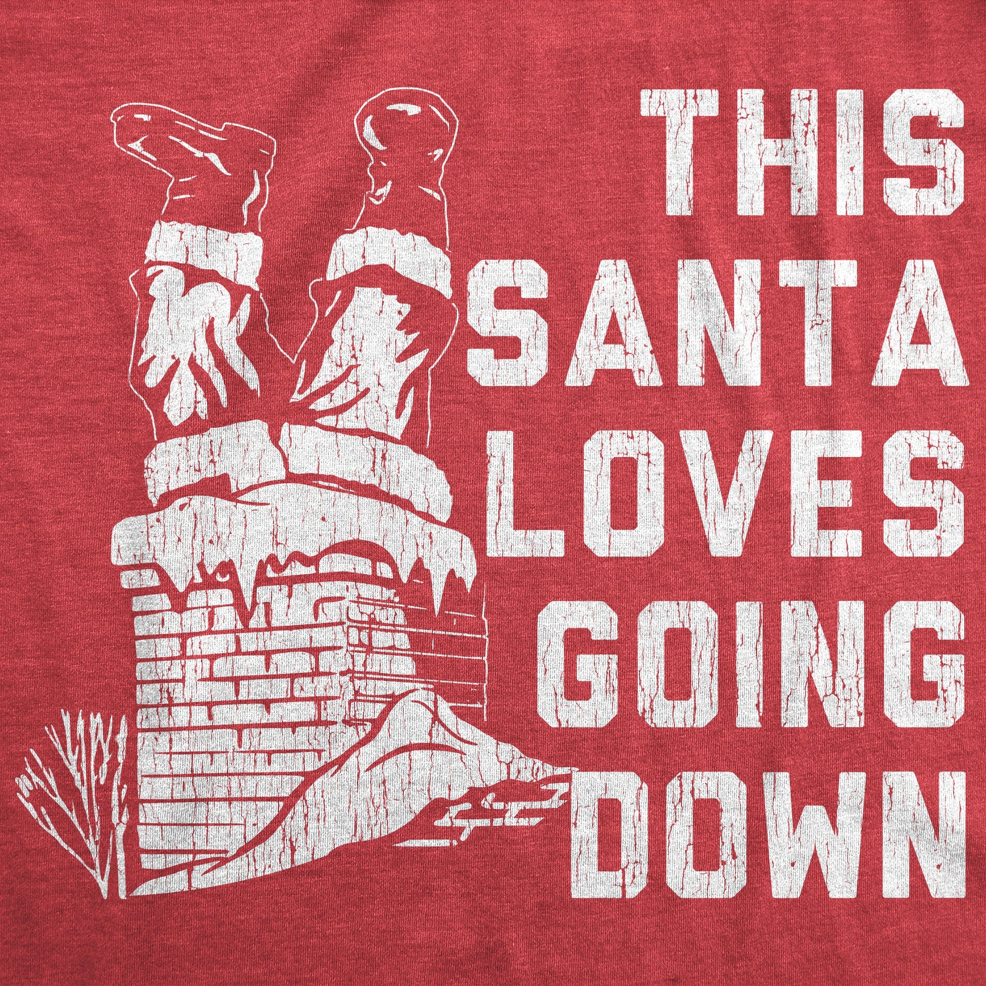 Rude Christmas Shirt, Santa Loves Going Down, Innudeno, Vintage, Santa Christmas Funny Shirt Xmas, Rude Christmas Tee, Offensive Xmas Gifts