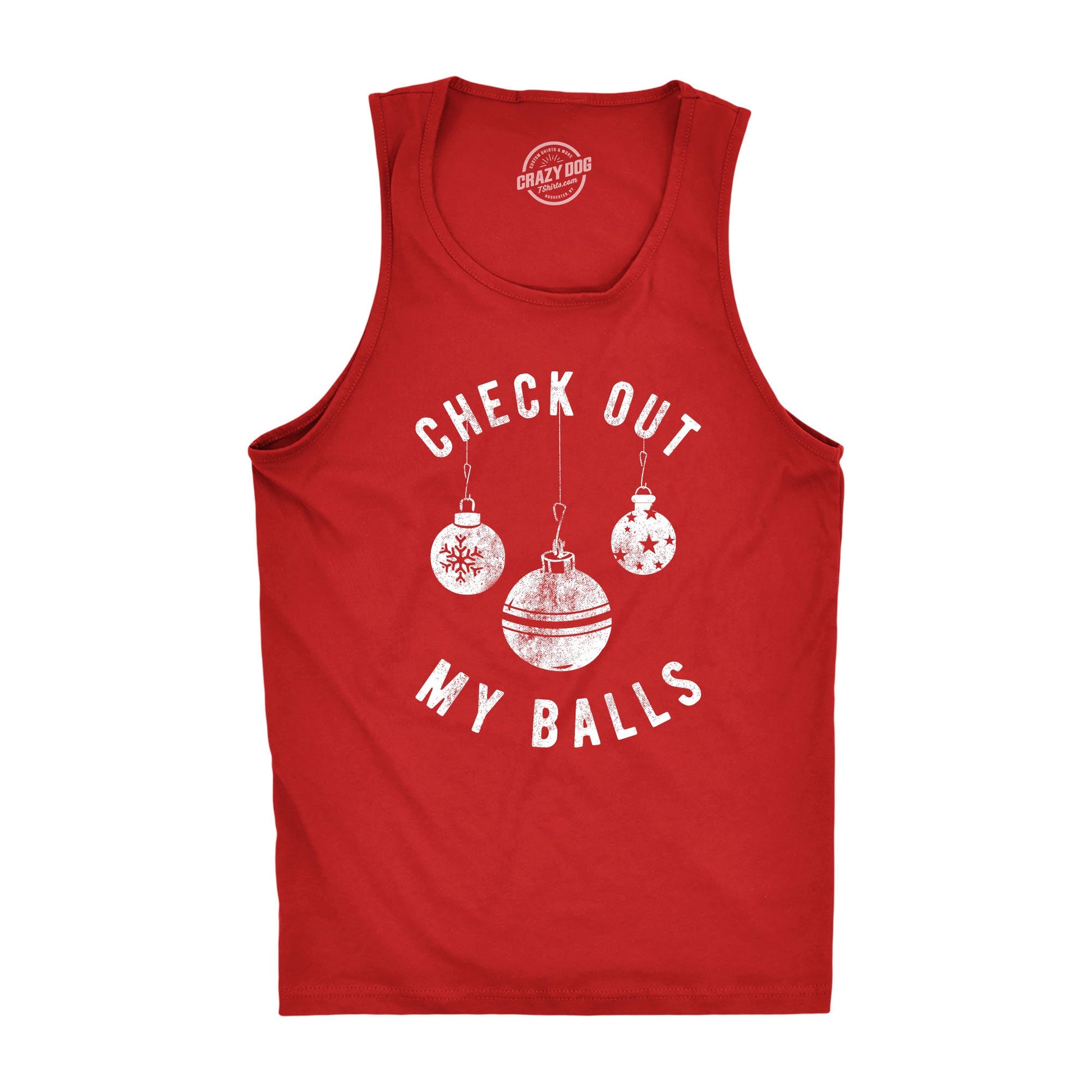 Rude Christmas Shirt, Check Out My Balls, Christmas Bauble Shirt, Funny T Shirt Xmas, Offensive Xmas Gifts, Funny Sarcastic Christmas Tees